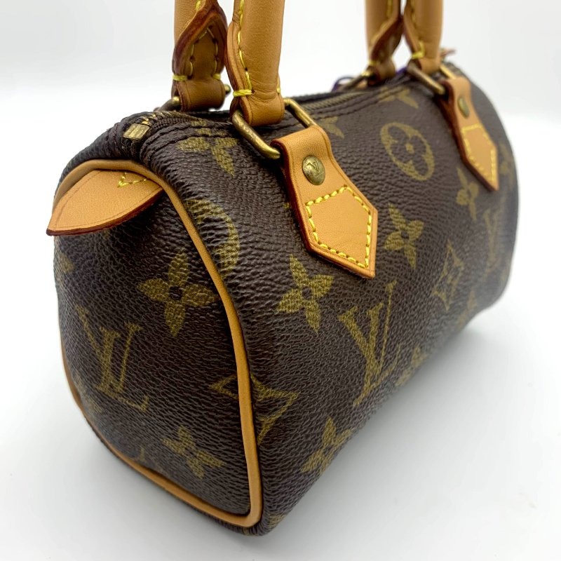 Louis Vuitton 經典老花speedy mini，LV，路易威登Nano，小廢包，波士頓包，現貨，真品，免運-5