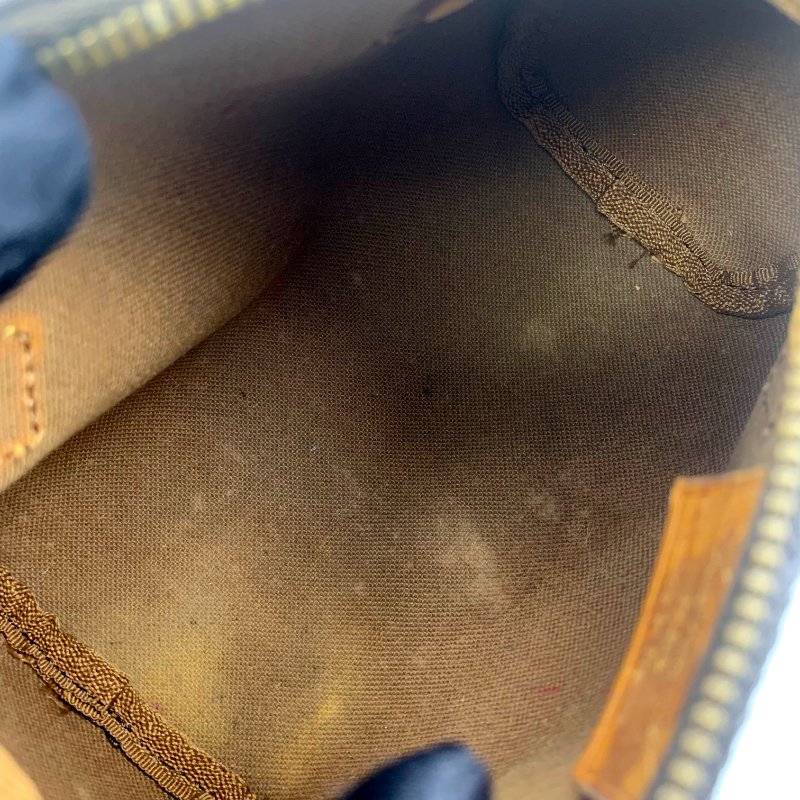 Louis Vuitton 經典老花speedy mini，LV，路易威登Nano，小廢包，波士頓包，現貨，真品，免運-13