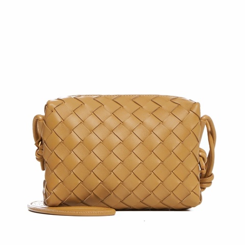 Bottega Veneta 女士 迷你 Intrecciato 斜挎包均碼碼MINI、17cm*6cm*11cm