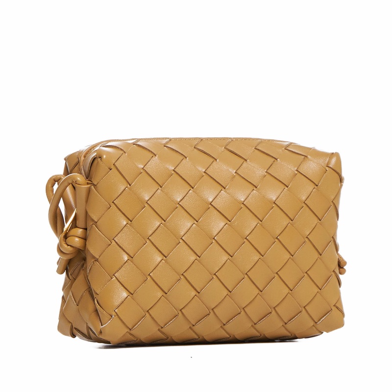 Bottega Veneta 女士 迷你 Intrecciato 斜挎包均碼碼MINI、17cm*6cm*11cm-1