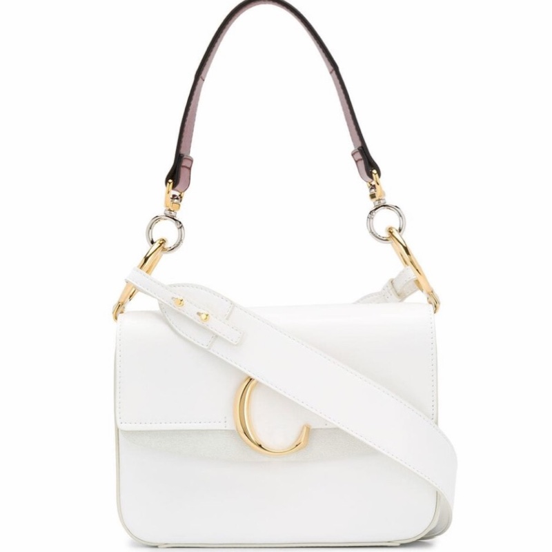 Chloe 女士 C字兩用式小號手提包均碼碼24cm*6cm*16cm-0