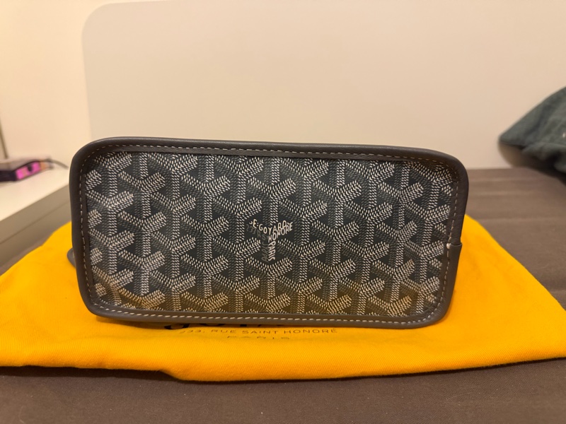 Goyard Anjou Mini 雙面灰色牛皮-3
