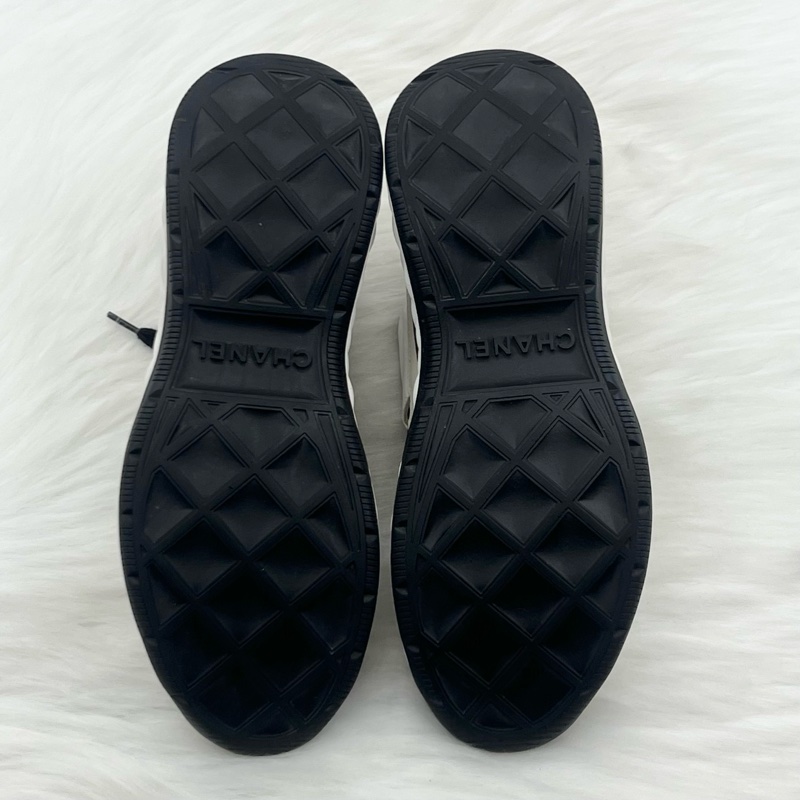 98新 Chanel香奈兒 24S 黑白熊貓運動鞋 38碼-11