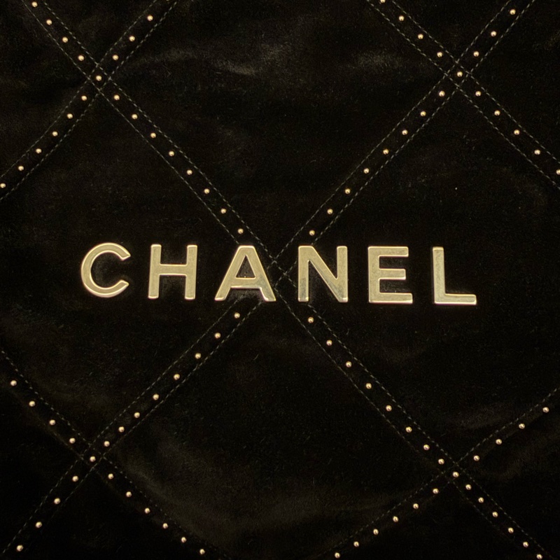Chanel 25s新款麂皮铆釘絕美麂皮22包/小號/-13