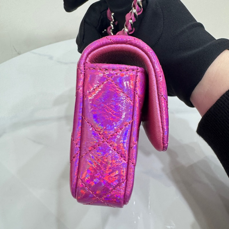JK國際二手精品✨Chanel 幻彩粉小掛包-6