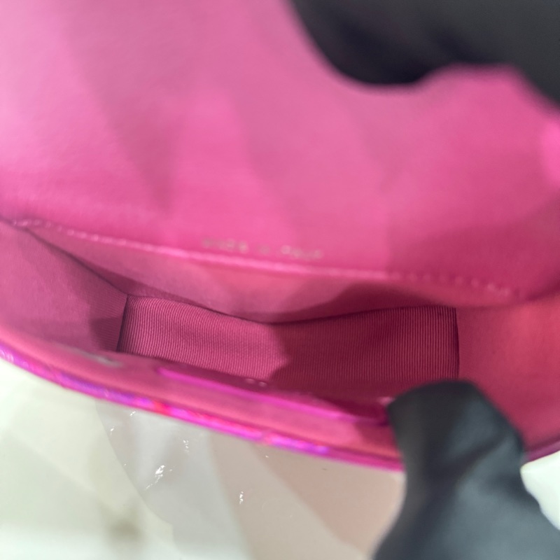 JK國際二手精品✨Chanel 幻彩粉小掛包-10