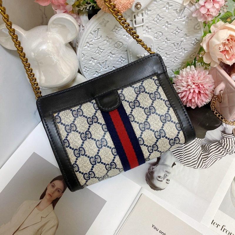 【GUCCI古馳】Ophidia系列手拿包鏈條包-8