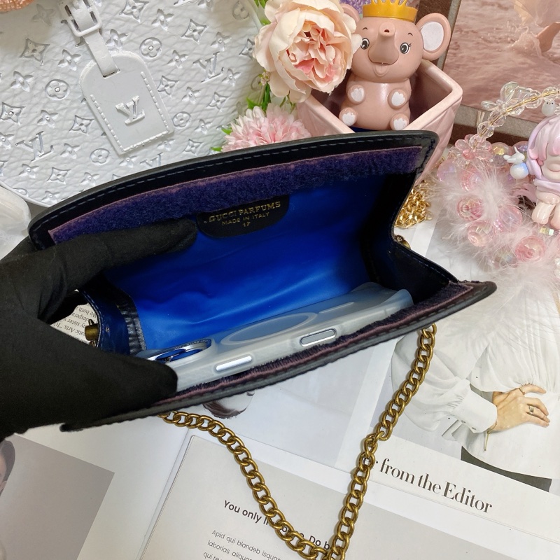 【GUCCI古馳】Ophidia系列手拿包鏈條包-10