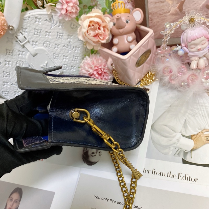 【GUCCI古馳】Ophidia系列手拿包鏈條包-17