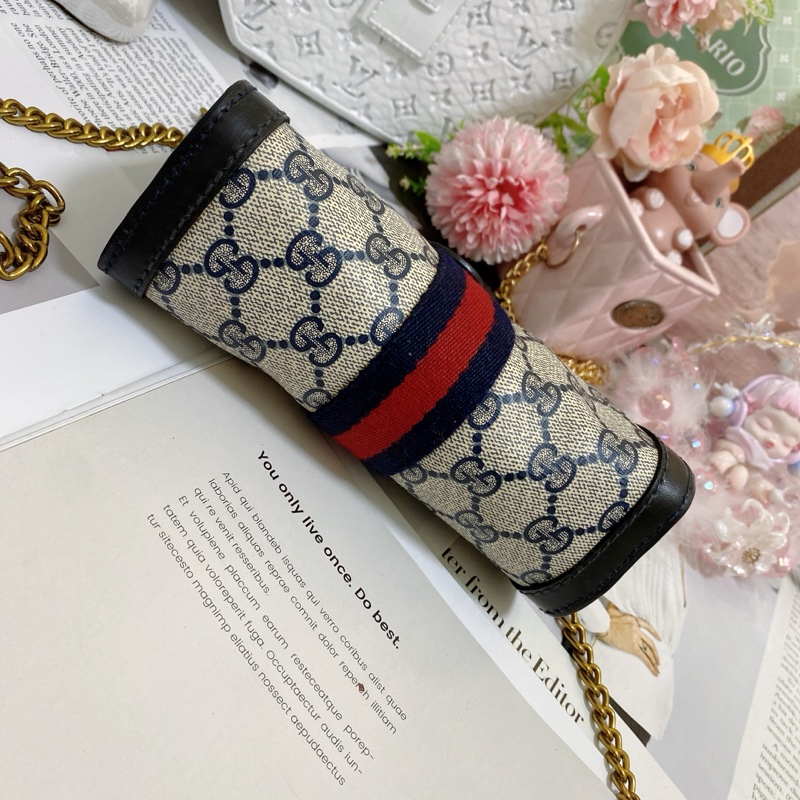 【GUCCI古馳】Ophidia系列手拿包鏈條包-18