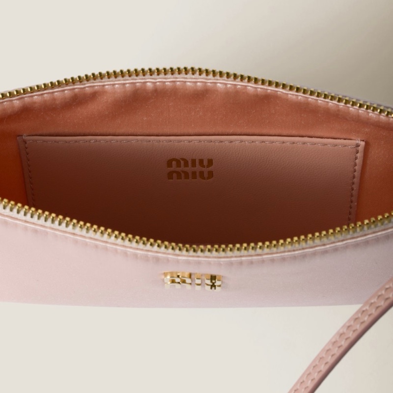 Miu Miu 女士 緞面迷你手袋均碼碼MINI、22.5cm*11.5cm-3