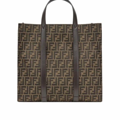 Fendi  FF提花托特手提包均碼碼常規、35cm*19cm*41cm