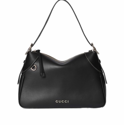 Gucci 女士 GG Emblem中號肩背包均碼碼中號、31.5cm*8cm*21cm-0