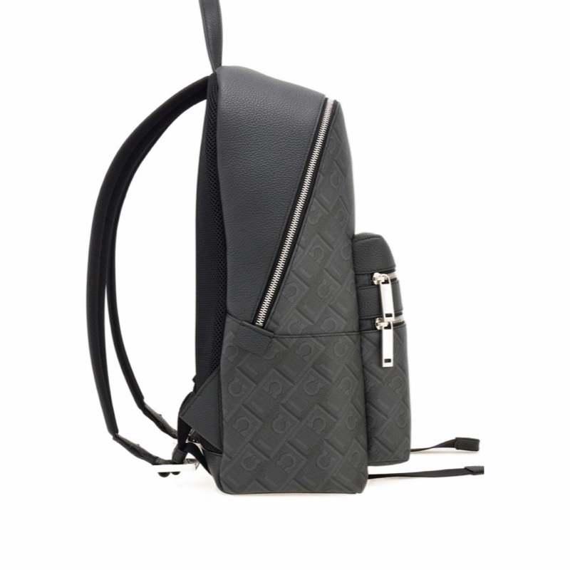 Salvatore Ferragamo 男士 壓紋背包均碼碼30cm*13cm*39.9cm-2