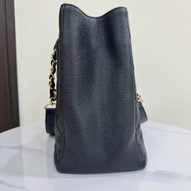 JK國際二手精品✨Chanel GST荔枝托特包-4