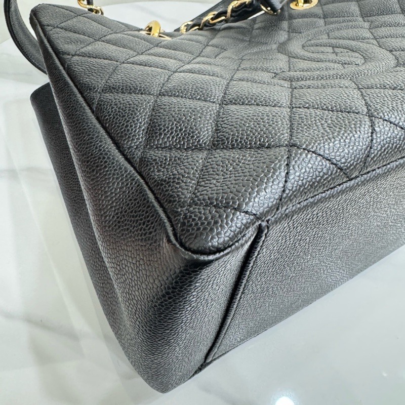 JK國際二手精品✨Chanel GST荔枝托特包-7