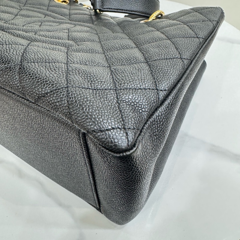 JK國際二手精品✨Chanel GST荔枝托特包-8