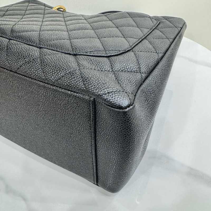 JK國際二手精品✨Chanel GST荔枝托特包-10