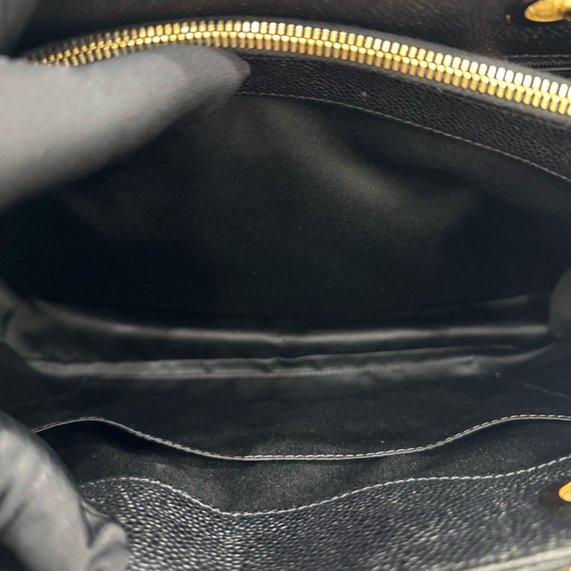 JK國際二手精品✨Chanel GST荔枝托特包-14