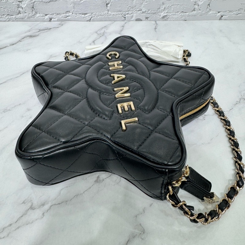 JK國際二手精品✨ Chanel 全新 24C 星星包大號芯片款-8