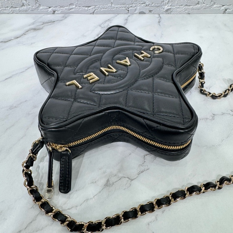 JK國際二手精品✨ Chanel 全新 24C 星星包大號芯片款-9