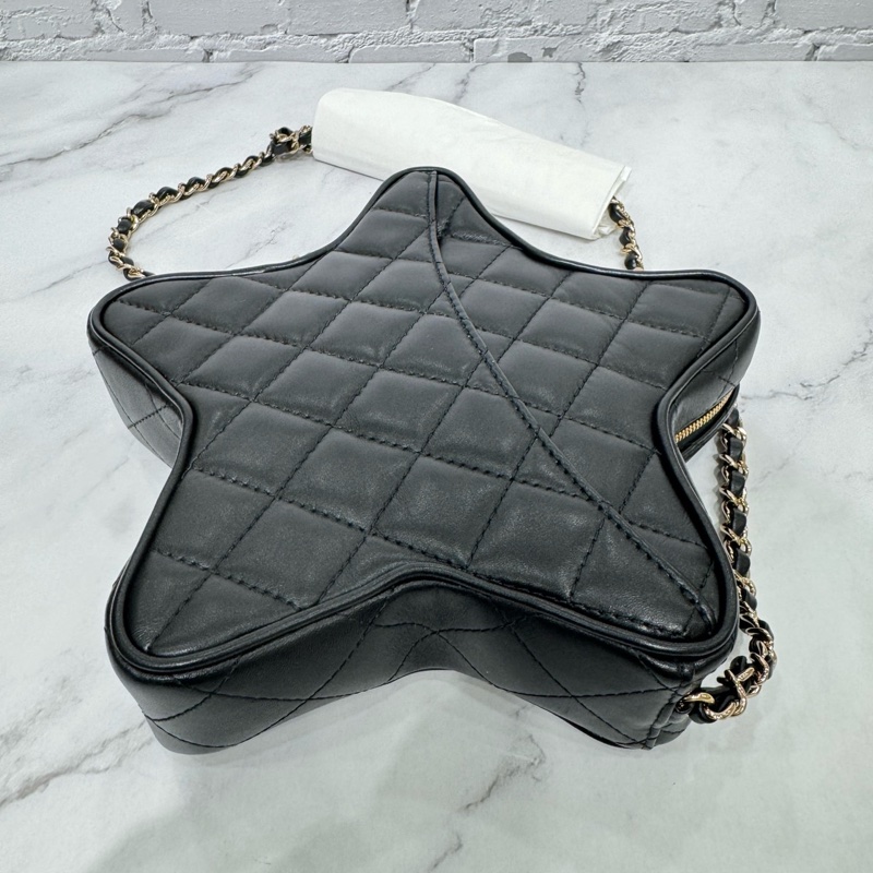 JK國際二手精品✨ Chanel 全新 24C 星星包大號芯片款-13