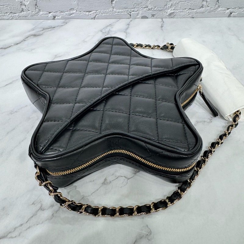 JK國際二手精品✨ Chanel 全新 24C 星星包大號芯片款-14