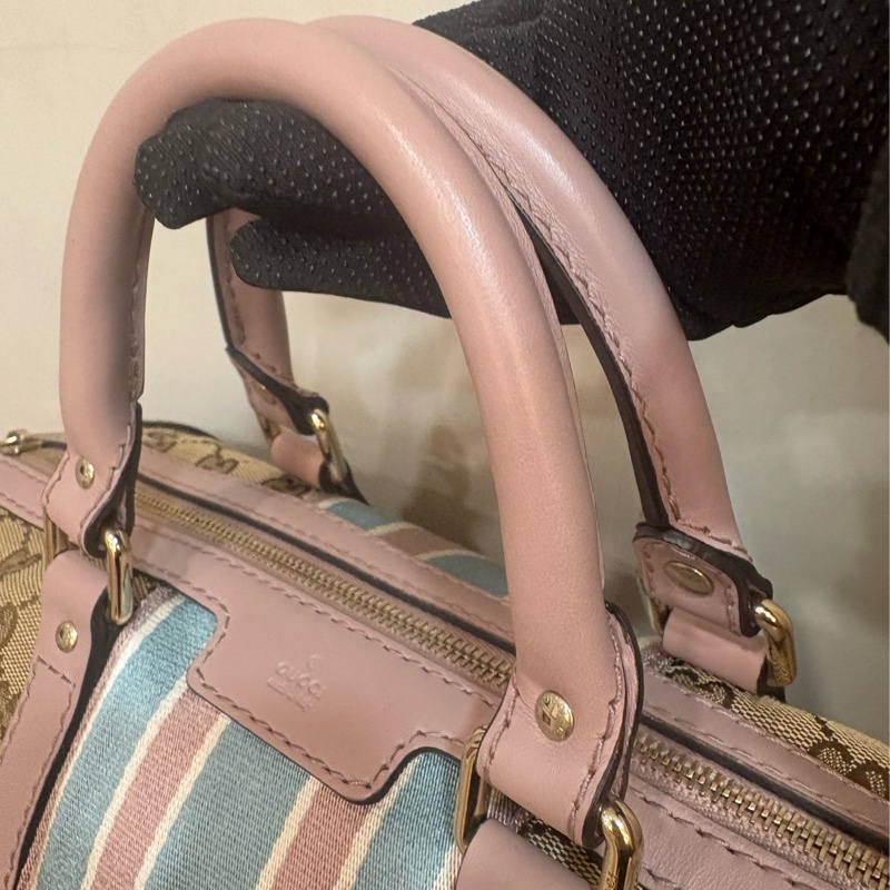 Gucci 雙拼色波士頓包-2