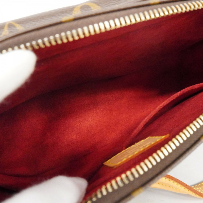 路易威登 Monogram Viva Cite MM 女士單肩包 M51164 棕色-3