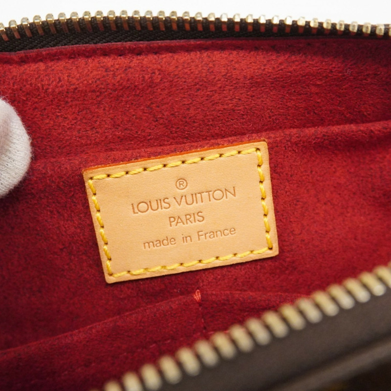 路易威登 Monogram Viva Cite MM 女士單肩包 M51164 棕色-4