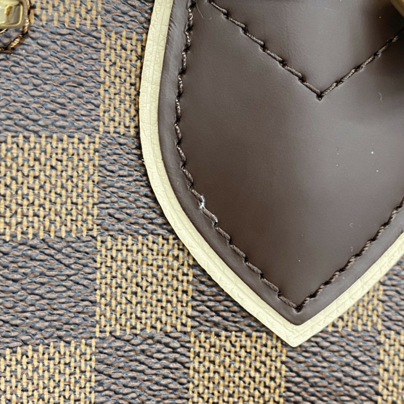 路易威登 Damier Normandy 女士手提包 N44028 Ebene Creme 兩用包-7