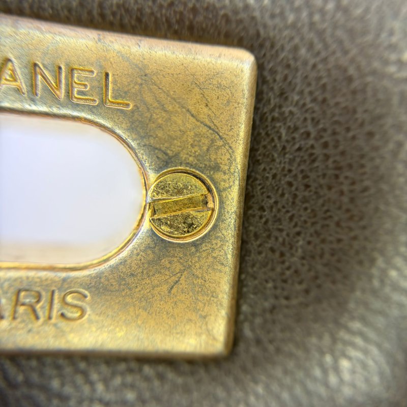 香奈兒 Classic Flap Jumbo 菱格鍊條包-15