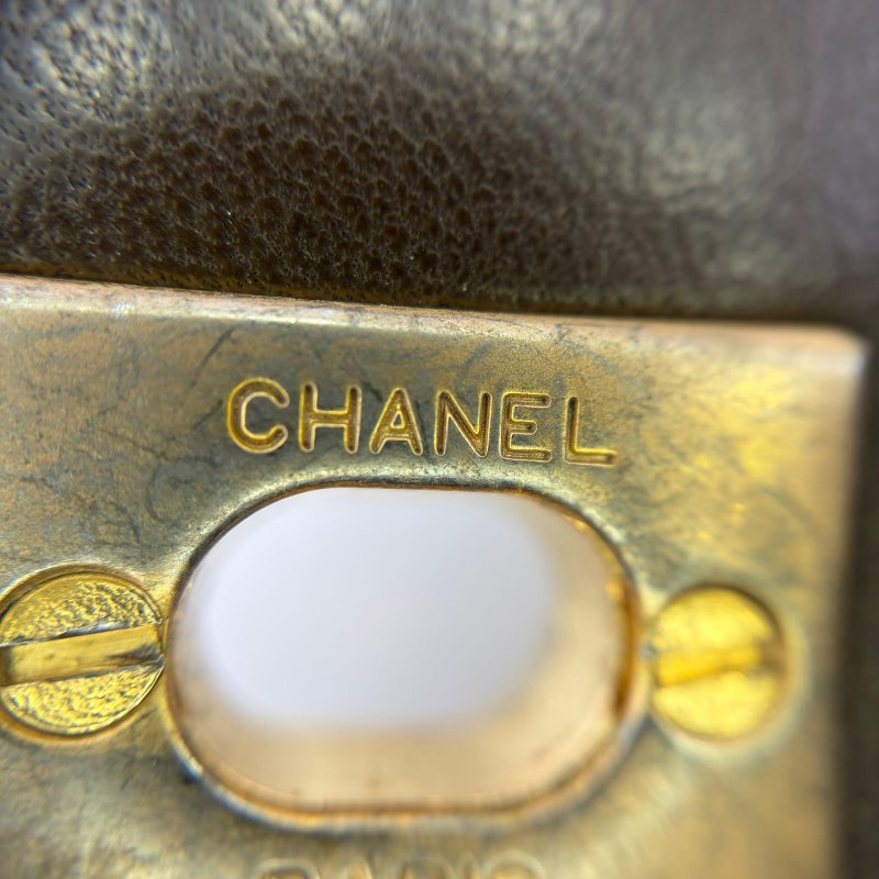 香奈兒 Classic Flap Jumbo 菱格鍊條包-19