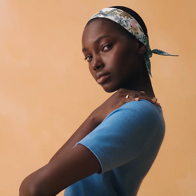 全新 2026馬年新款 HERMÈS 愛馬仕 Twilly 絲帶 Equateur 藍色 真絲-6