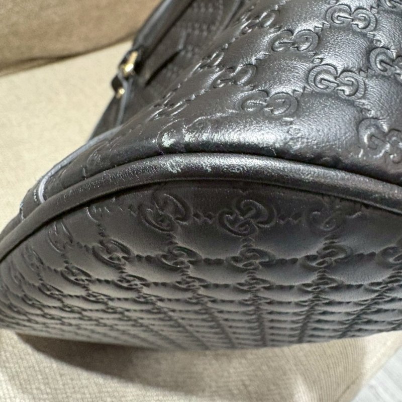 Gucci壓紋兩用貝殼包-6