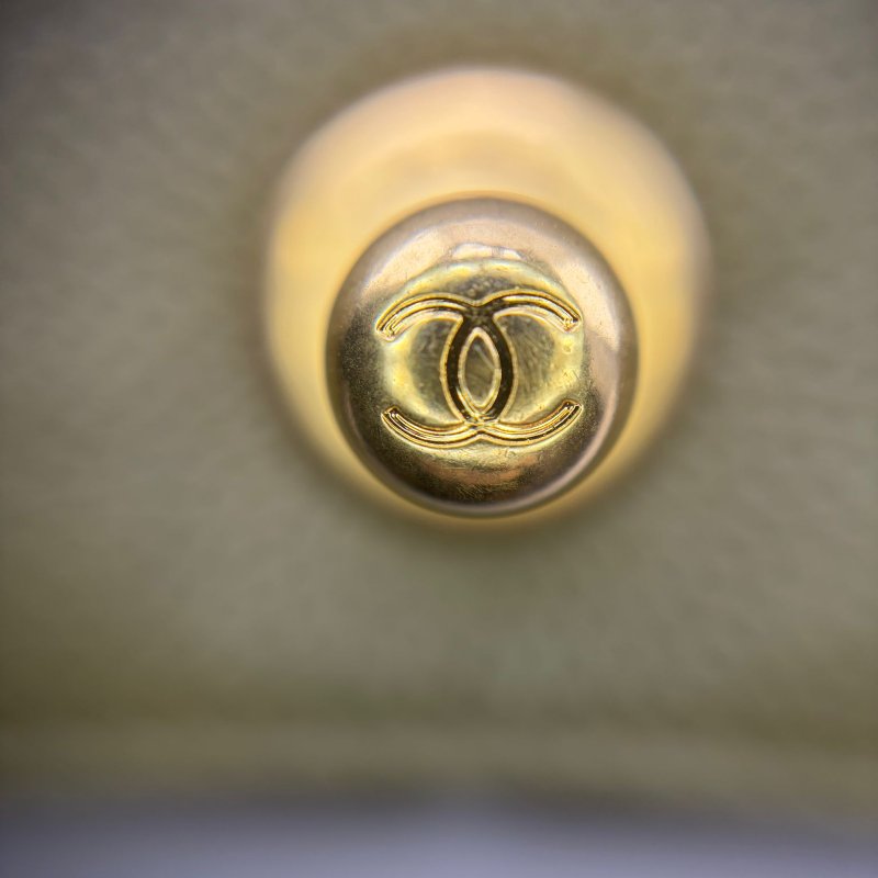 香奈兒 Le Boy Old Medium 菱格紋鍊條包-16