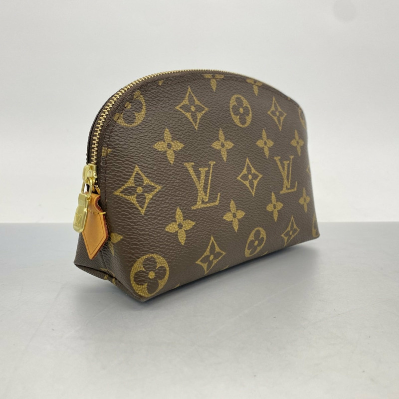 路易威登 Monogram Pochette Tick PM M47515 棕色女士包/手拿包-1