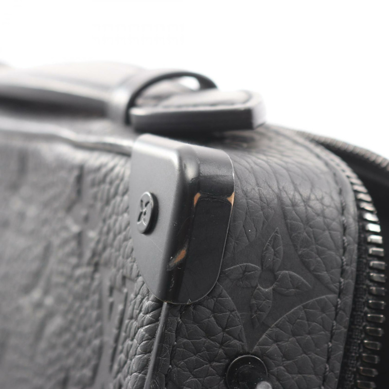 路易威登手把軟箱肩斜背包 M59163 Monogram Taurillon-5