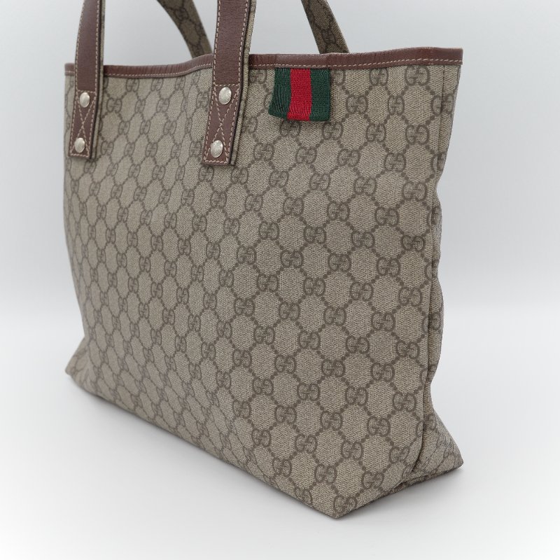 Gucci 古馳 Vintage GG Supreme 帆布托特包-3