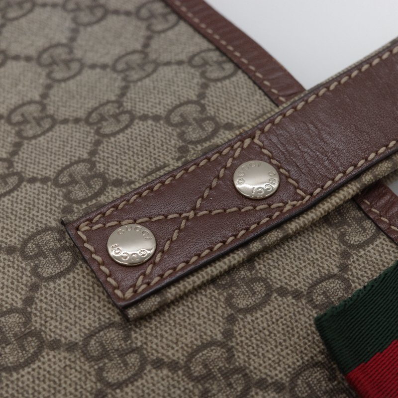 Gucci 古馳 Vintage GG Supreme 帆布托特包-9