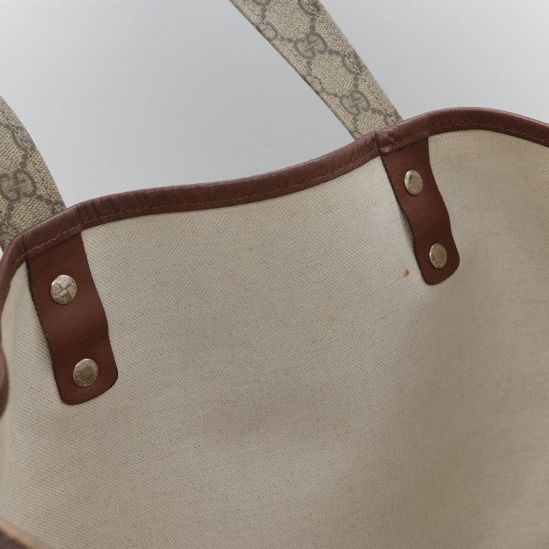 Gucci 古馳 Vintage GG Supreme 帆布托特包-16