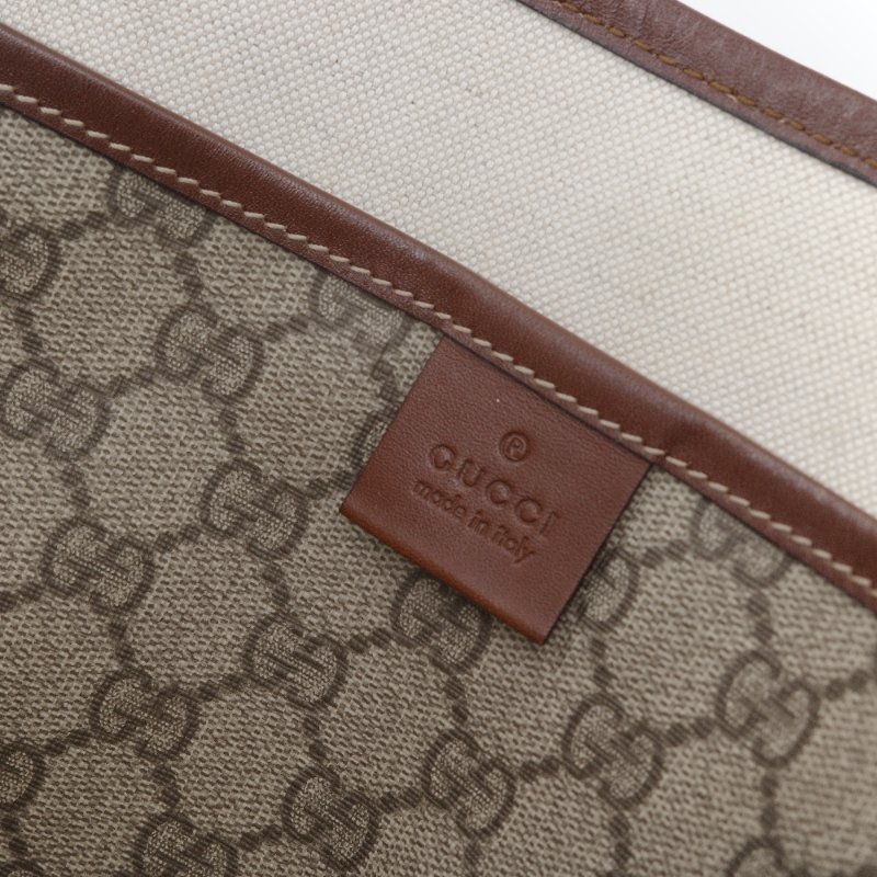Gucci 古馳 Vintage GG Supreme 帆布托特包-17
