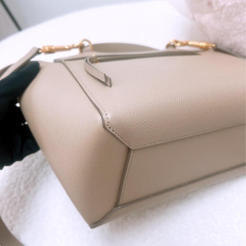 Celine belt micro 卡其鯰魚包-6