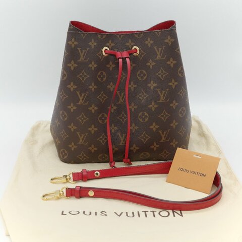Louis Vuitton路易威登 NéoNoé MM 老花 帆布 水桶包