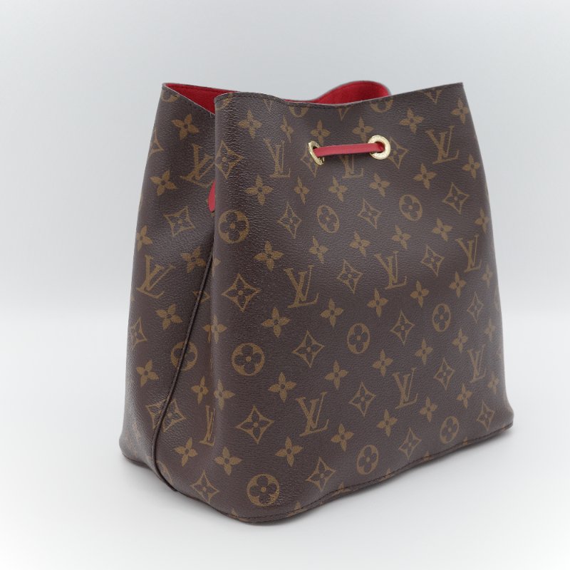 Louis Vuitton路易威登 NéoNoé MM 老花 帆布 水桶包-3