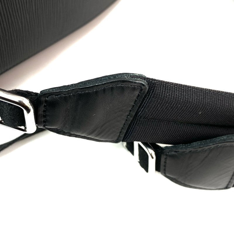 △ Louis Vuitton 路易威登 Black Epi Leather Christopher PM Backpack M50159 黑色水波紋皮革背包 - 257028593-11