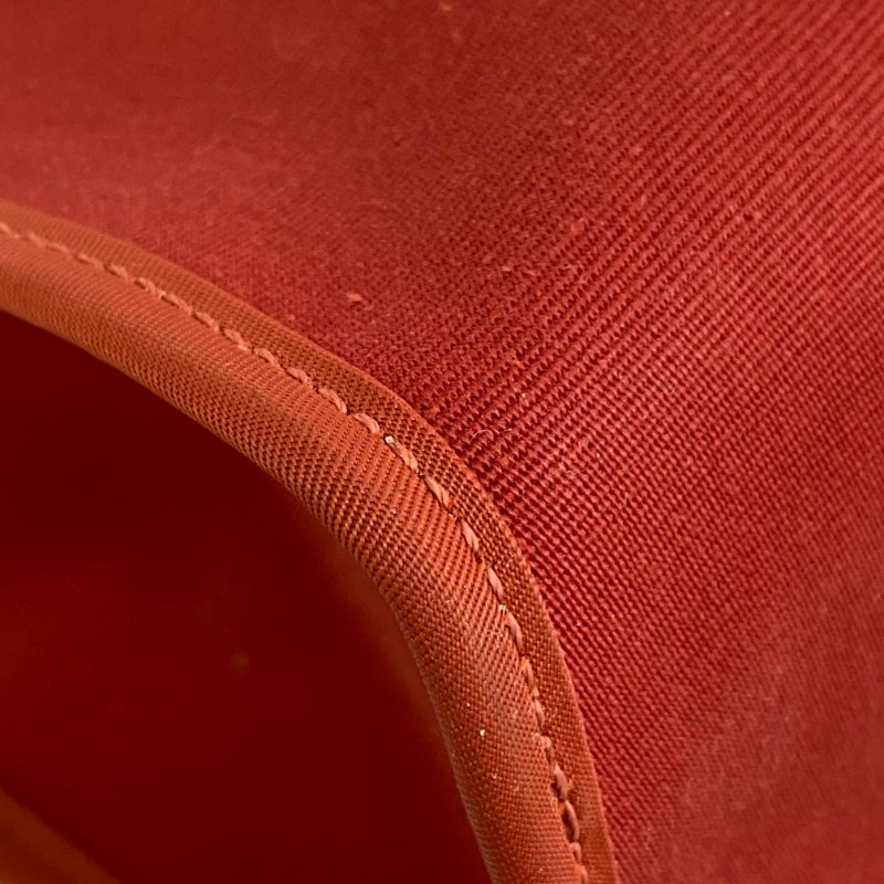 △ Hermes 愛馬仕 Red And Hot Pink Canvas Palladium Plated Metal Herbag 31 2 Way Bag Stamp Z 紅色和桃紅色鍍鈀金屬兩用袋Z刻 - 267000207-5