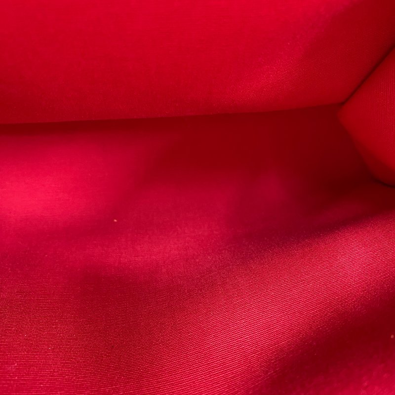 △ Hermes 愛馬仕 Red And Hot Pink Canvas Palladium Plated Metal Herbag 31 2 Way Bag Stamp Z 紅色和桃紅色鍍鈀金屬兩用袋Z刻 - 267000207-16