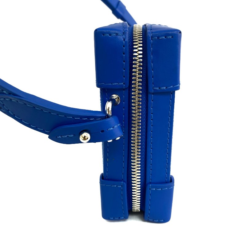 △ Louis Vuitton 路易威登 Blue Coated Canvas Monogram Clouds Soft Trunk Wallet Shoulder Bag M45432 藍色塗層帆布經典老花雲朵斜背銀包 - 267000210-3