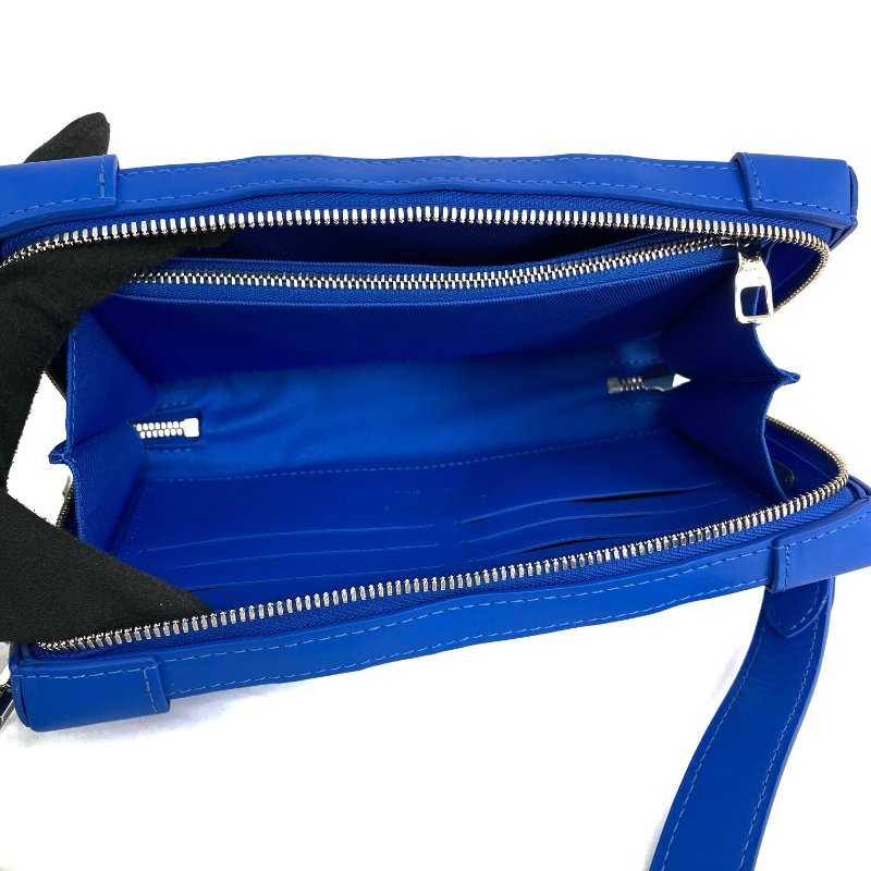 △ Louis Vuitton 路易威登 Blue Coated Canvas Monogram Clouds Soft Trunk Wallet Shoulder Bag M45432 藍色塗層帆布經典老花雲朵斜背銀包 - 267000210-18